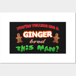 Gingerbread Man Posters and Art